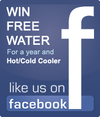Win free water a year with cooler, like us on Facebook